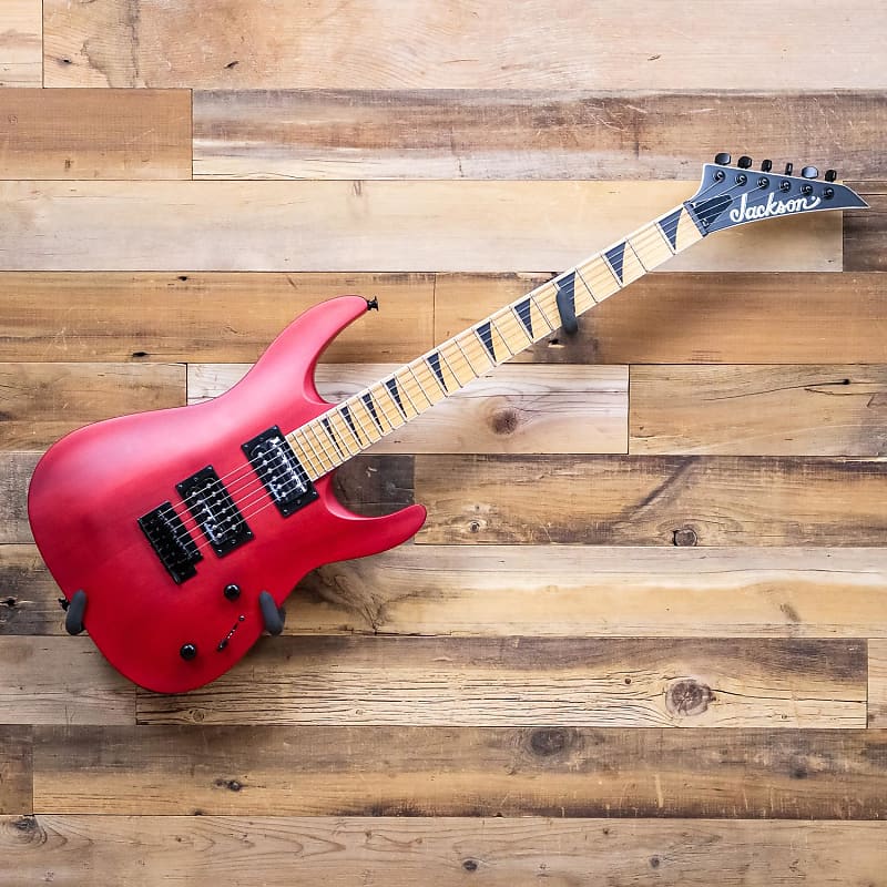 Электрогитара Jackson JS Series Dinky Arch Top JS24 DKAM Electric Guitar, Red Stain jackson сша jackson js24 dinky dkam red stain