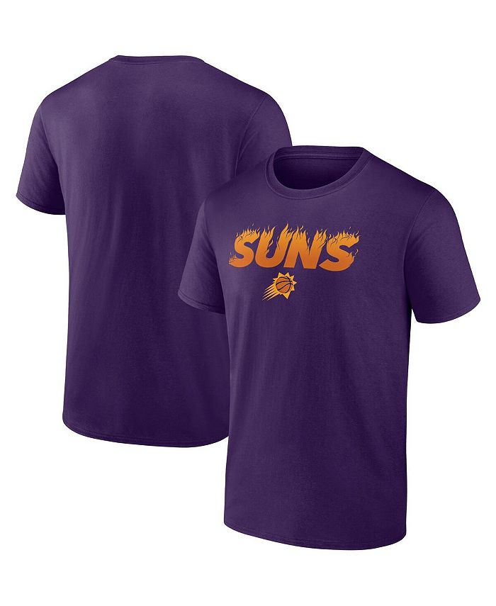 

Мужская фиолетовая футболка с логотипом Phoenix Suns On Fire Hometown Collection Fanatics, фиолетовый