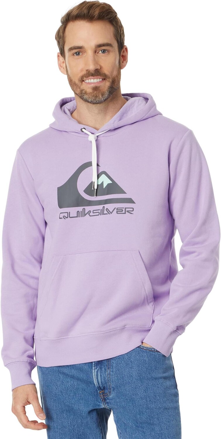 

Толстовка с капюшоном и большим логотипом Quiksilver, цвет Purple Rose