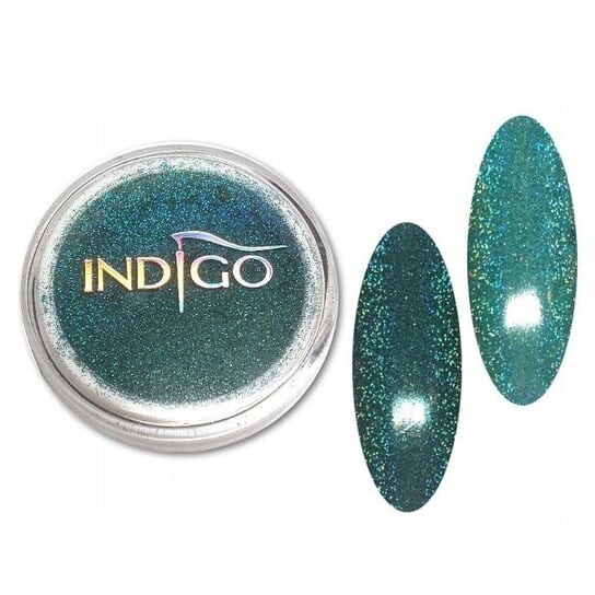 

Порошок 2,5 г Indigo Holo n Green, Indigo Nails Lab