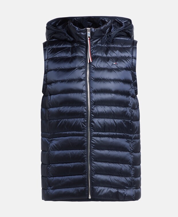 

Пуховый жилет Tommy Hilfiger, темно-синий