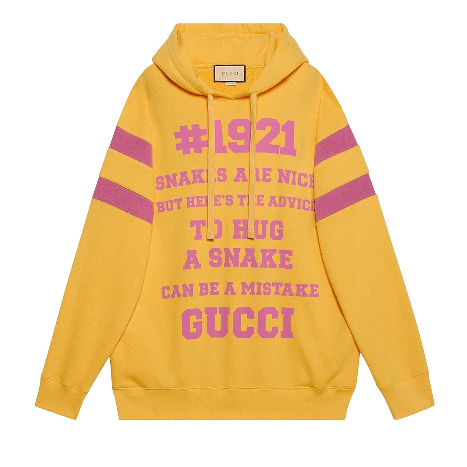 

Толстовка с принтом Gucci 1921 Медовый желтый