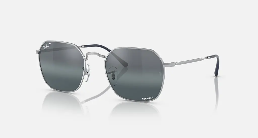 

Солнцезащитные очки Ray-Ban JIM, серебристый/синий