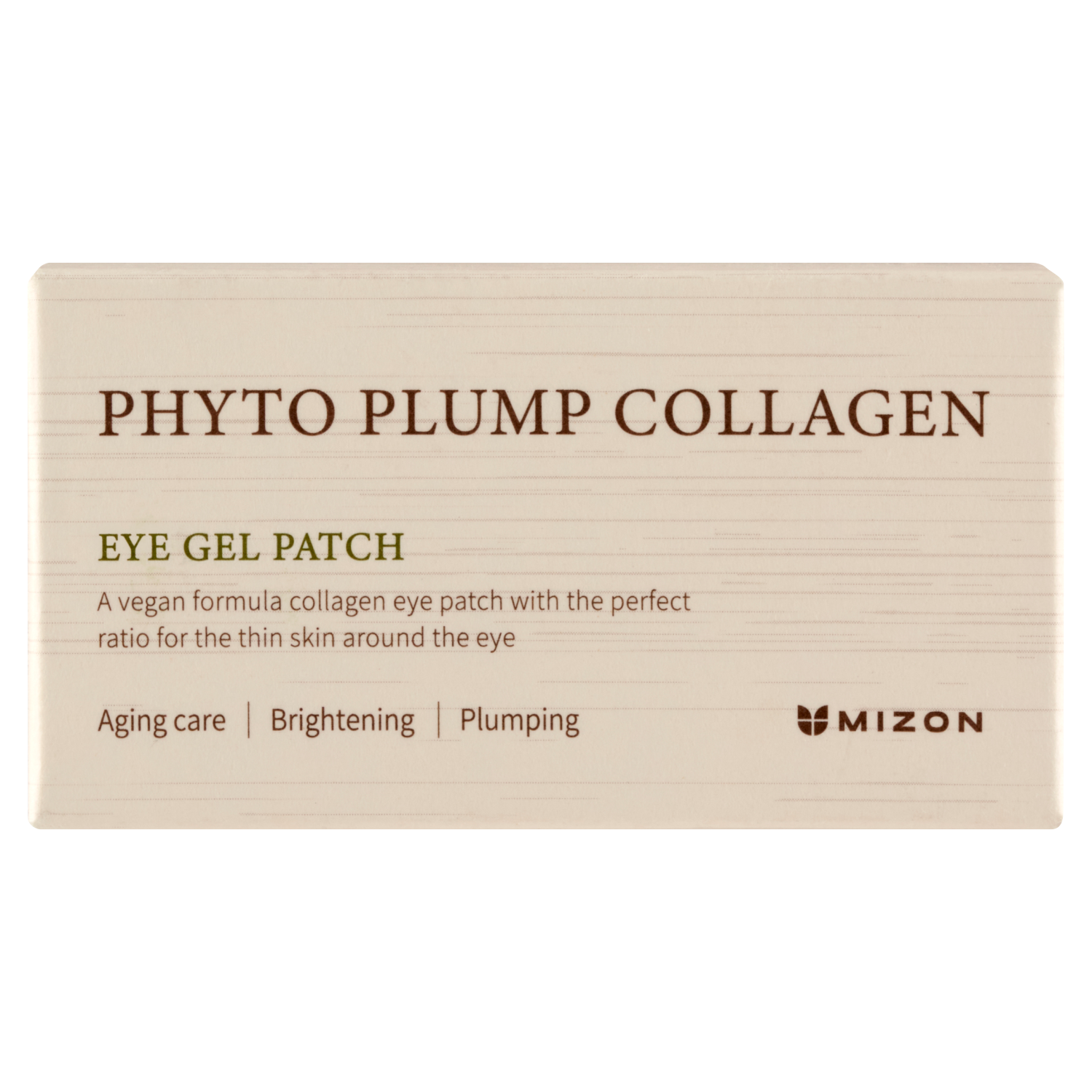 Лифтинг-патчи для глаз Mizon Phyto Plump Collagen, 60 штук увлажняющие гидрогелевые патчи pslab с морским коллагеном и гиалуроновой кислотой 60 шт