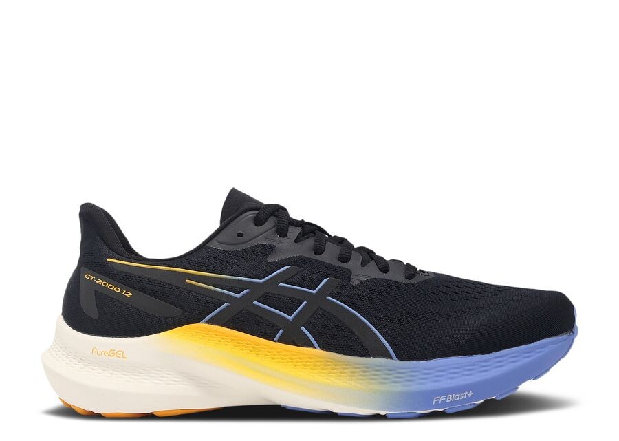 

Кроссовки ASICS Gt 2000 12 Lite Show 'Black Gradient', черный