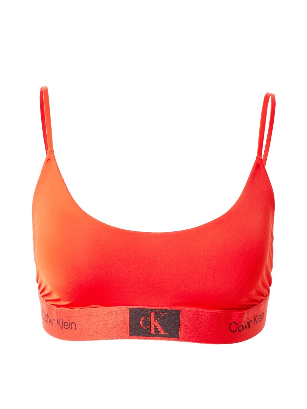 

Бюстгальтер без косточек Calvin Klein, оранжево-красный