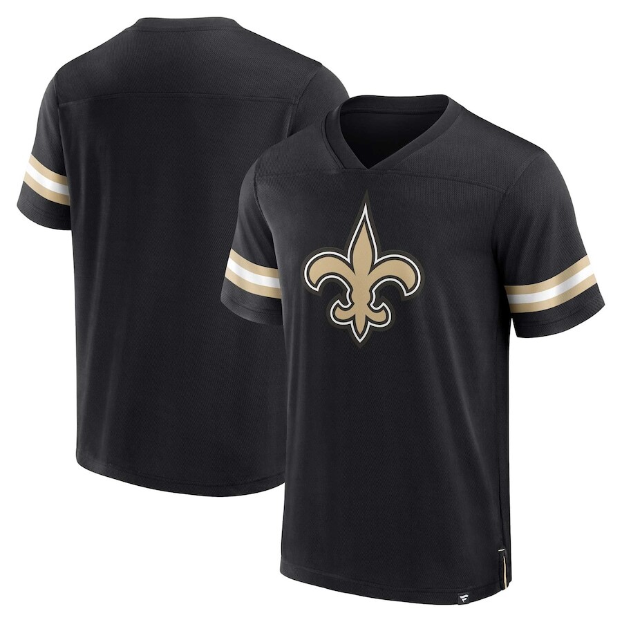 

Футболка с коротким рукавом Fanatics Branded New Orleans Saints, черный