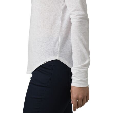 

Футболка Cosy Up с длинными рукавами женская prAna, белый