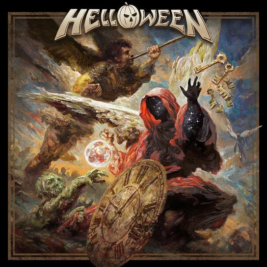 Виниловая пластинка Helloween - Helloween (прозрачный красно-синий винил с брызгами) фотографии