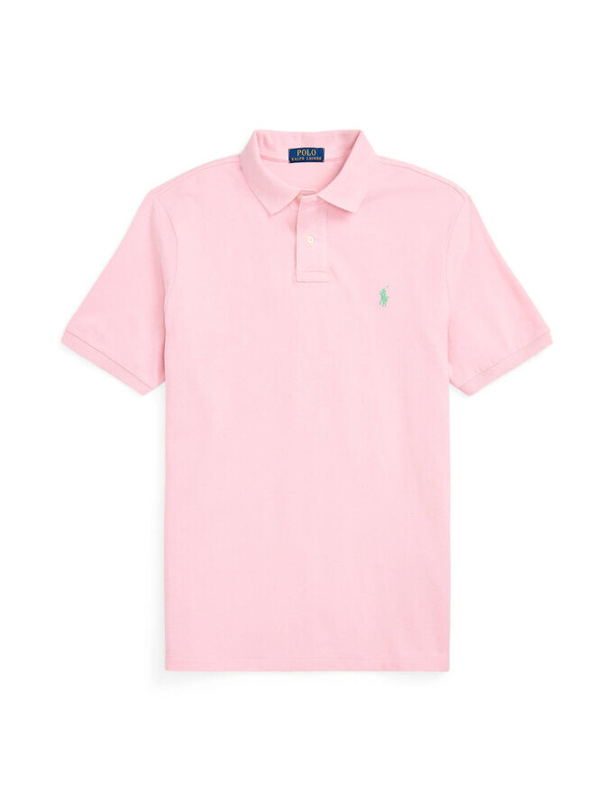 

Рубашка поло узкого кроя с короткими рукавами Polo Ralph Lauren, красный