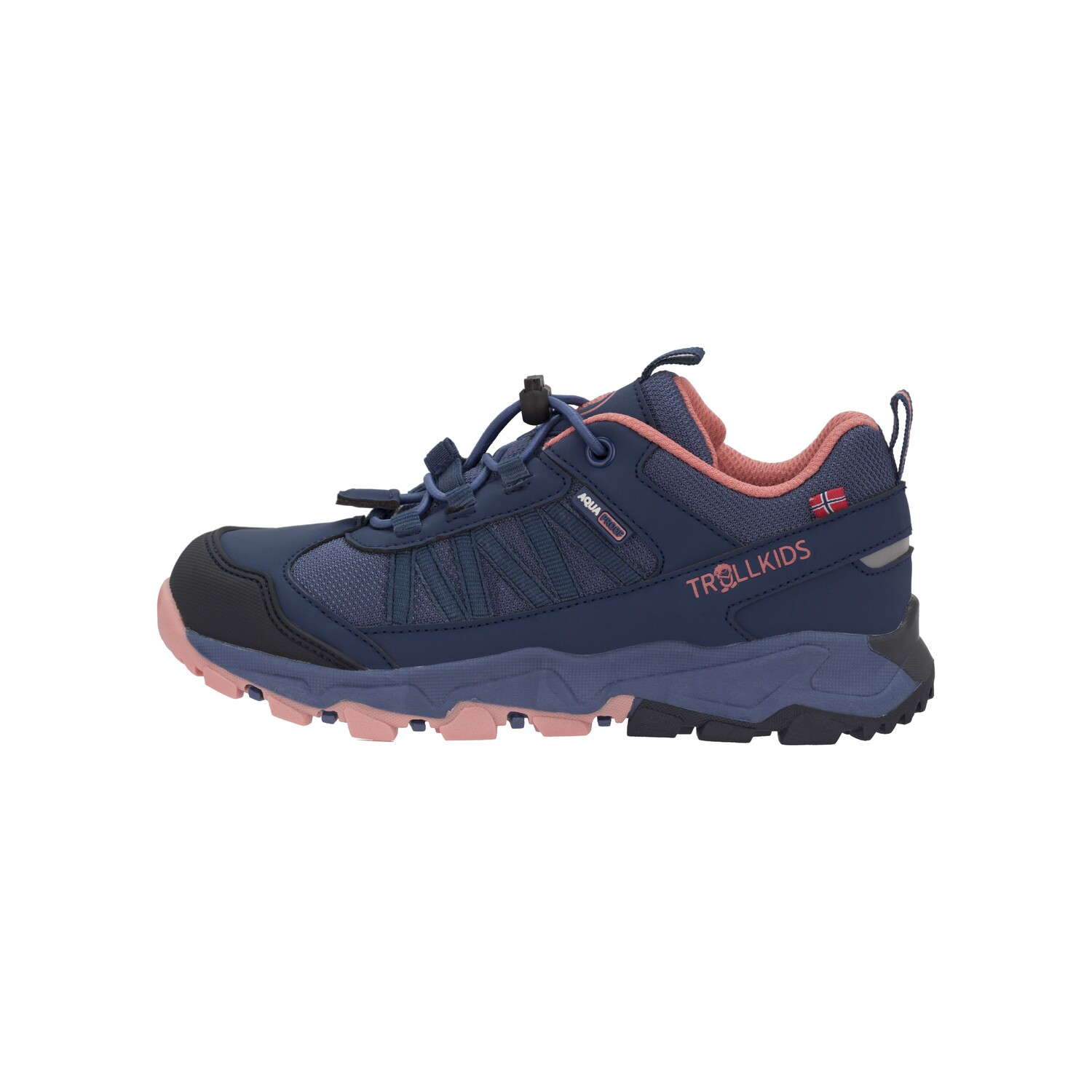 

Кроссовки Trollkids Kinder Tronfjell low, цвет Lotusblau/Koralle
