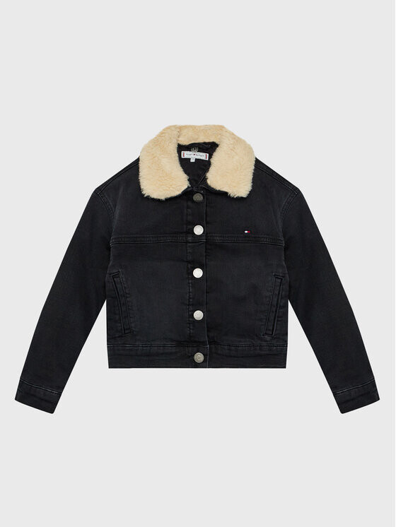 

Джинсовая куртка стандартного кроя Tommy Hilfiger, черный