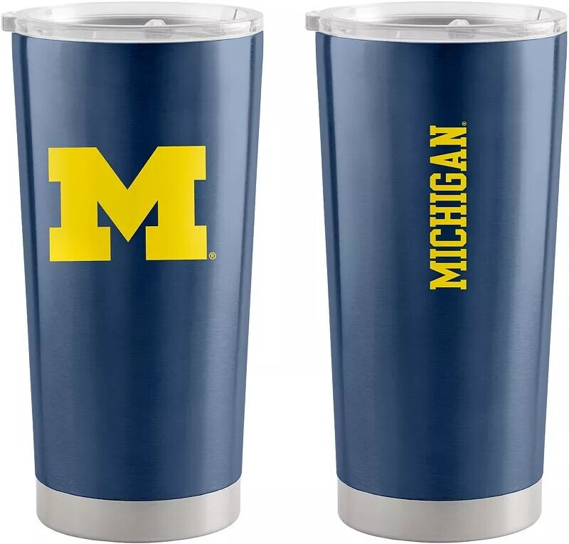 

Logo Brands Michigan Wolverines Gameday Стакан из нержавеющей стали