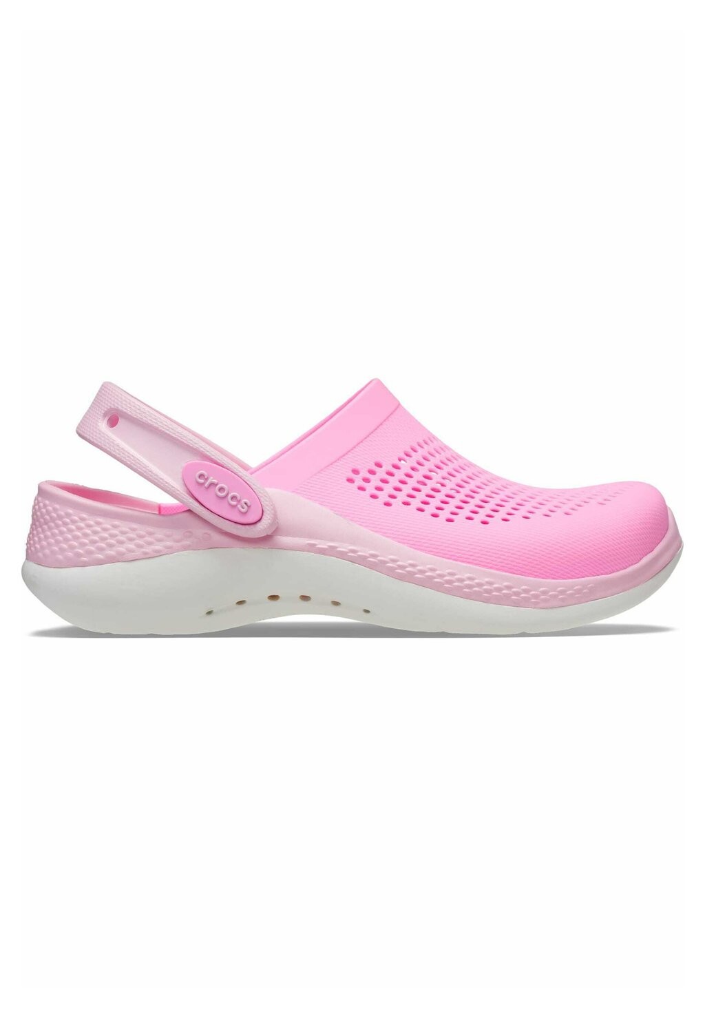 

Сабо KIDS' LITERIDE 360 CLOG Crocs, цвет taffy pink ballerina pink