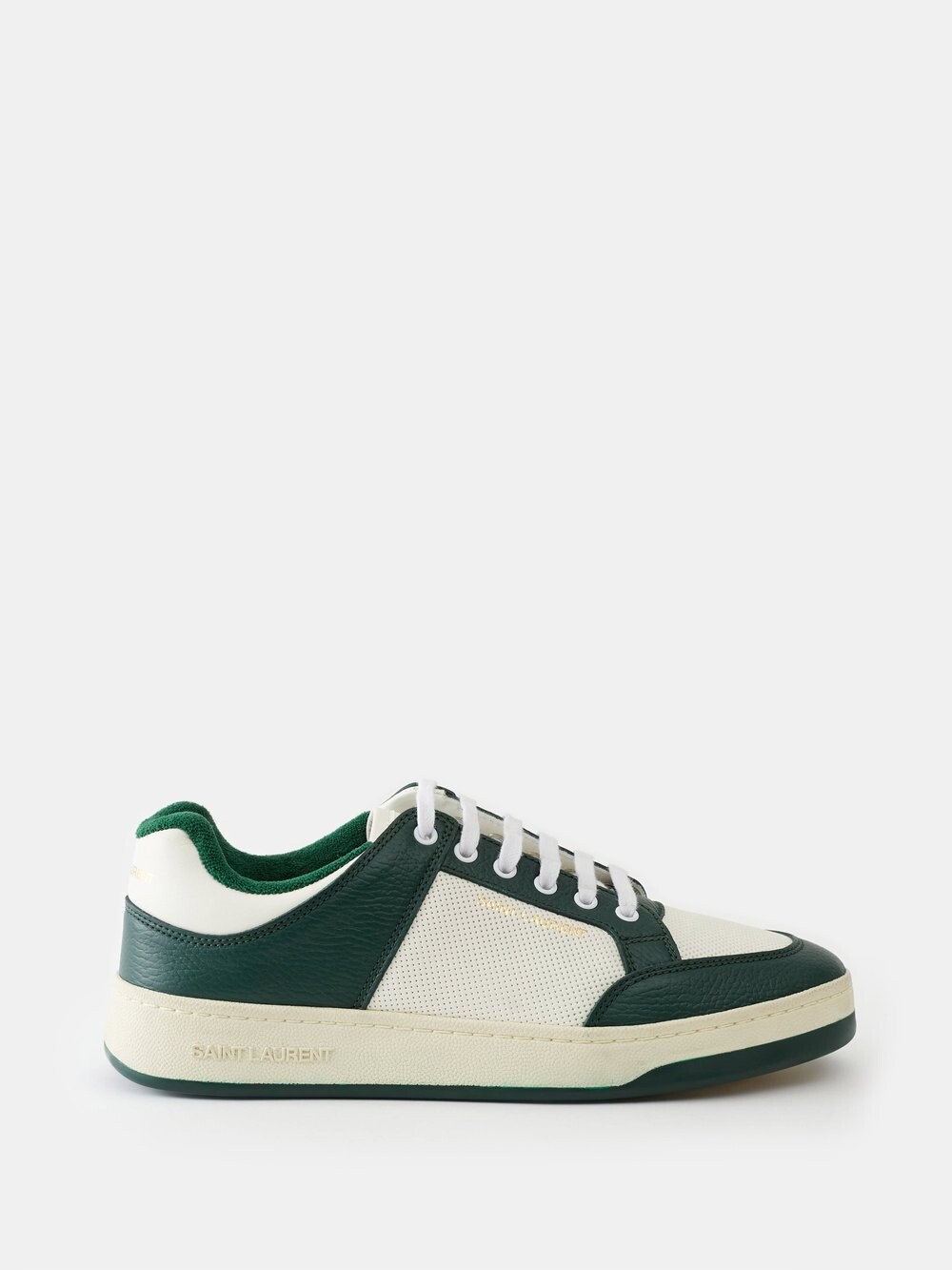 

Кожаные кроссовки sl/61 Saint Laurent, белый