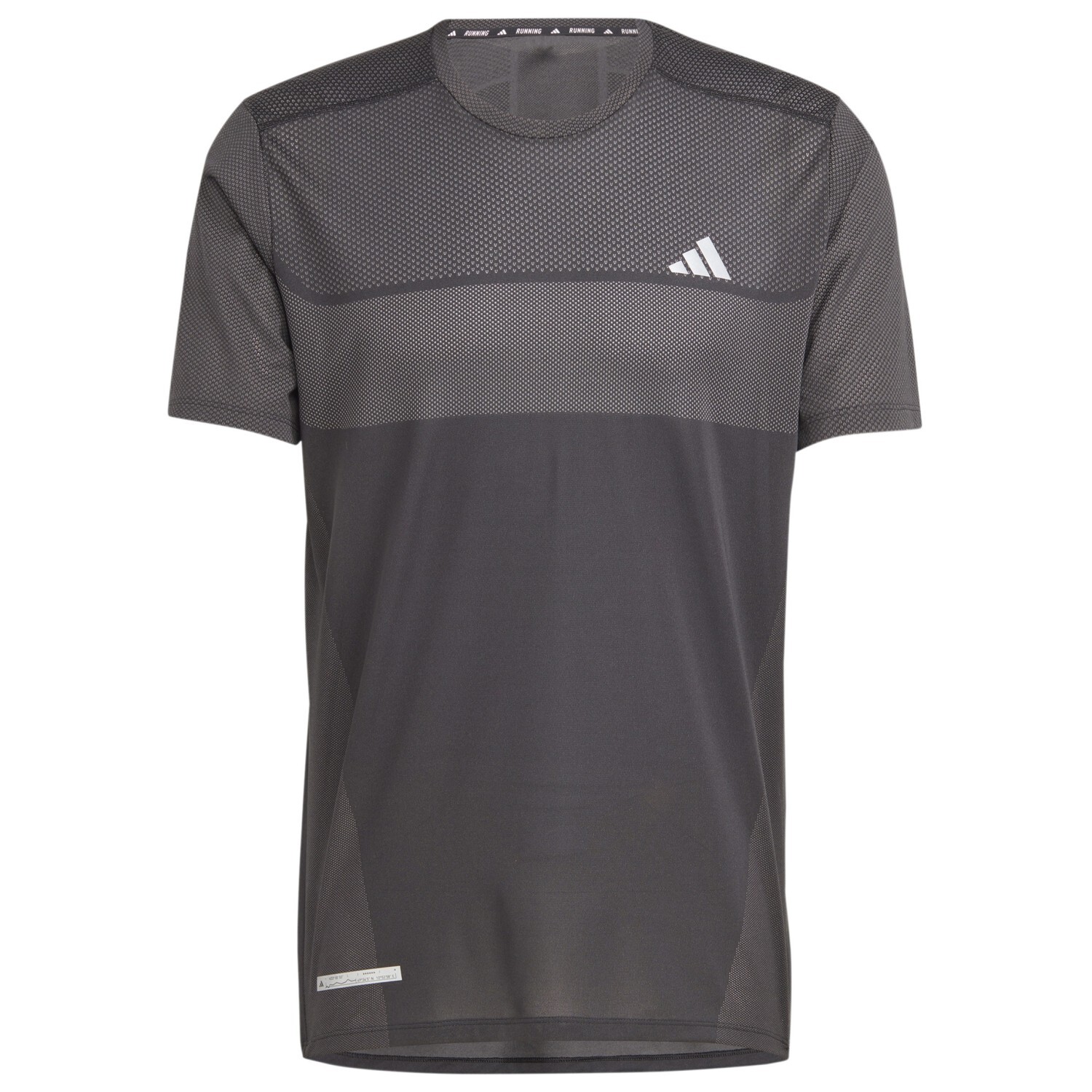 

Беговая рубашка Adidas ULT Engineered Tee, цвет Black/Grey Four