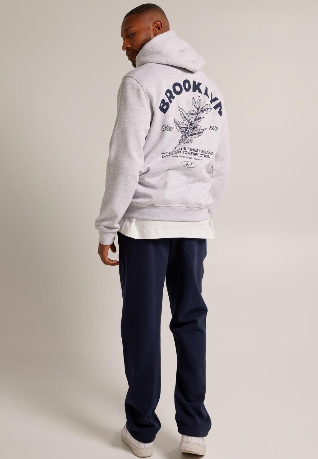 

Толстовка SOREN America Today, цвет light grey melange