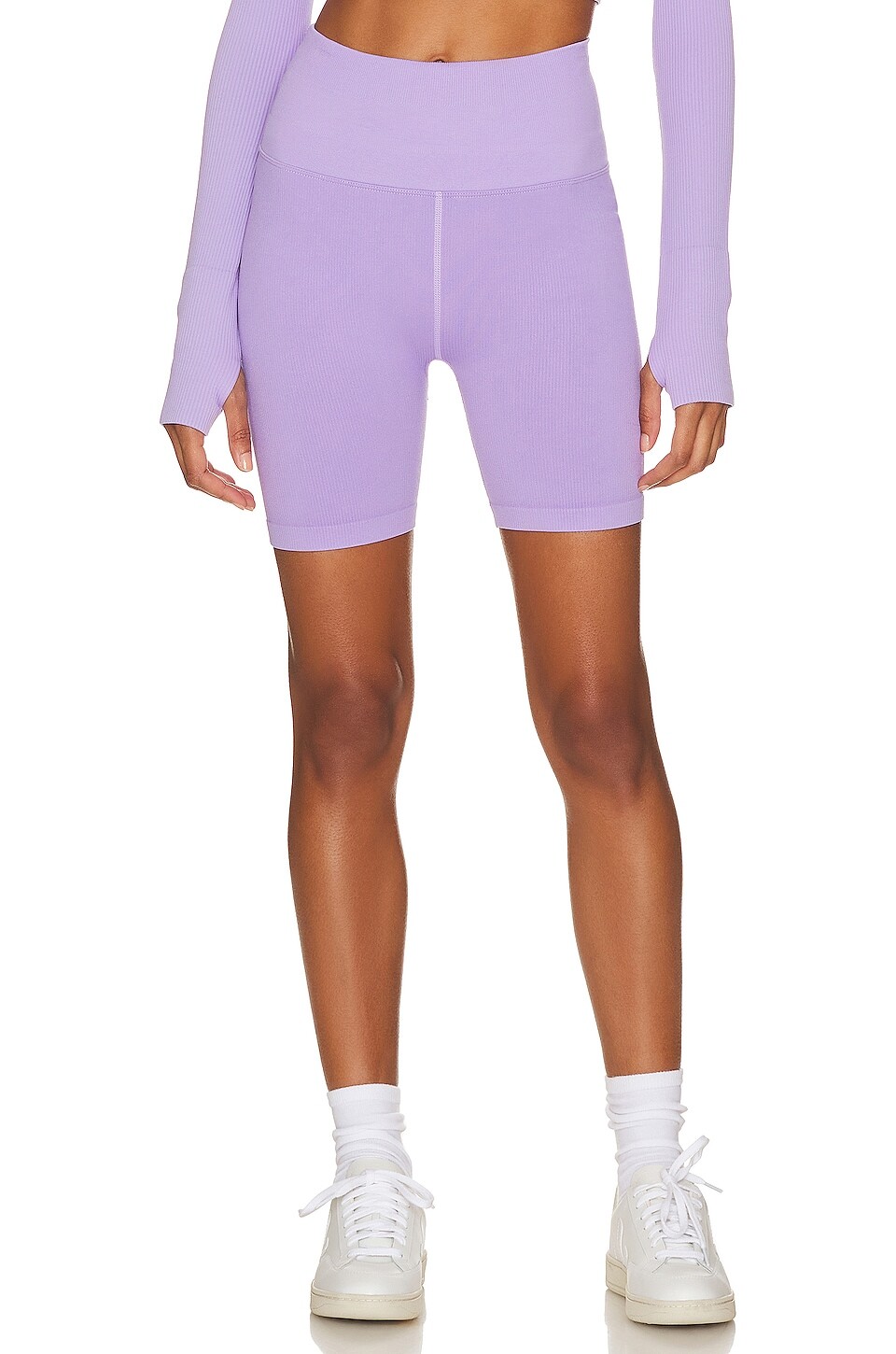 

Шорты Spiritual Gangster Seamless Biker Short, цвет Cool Violet