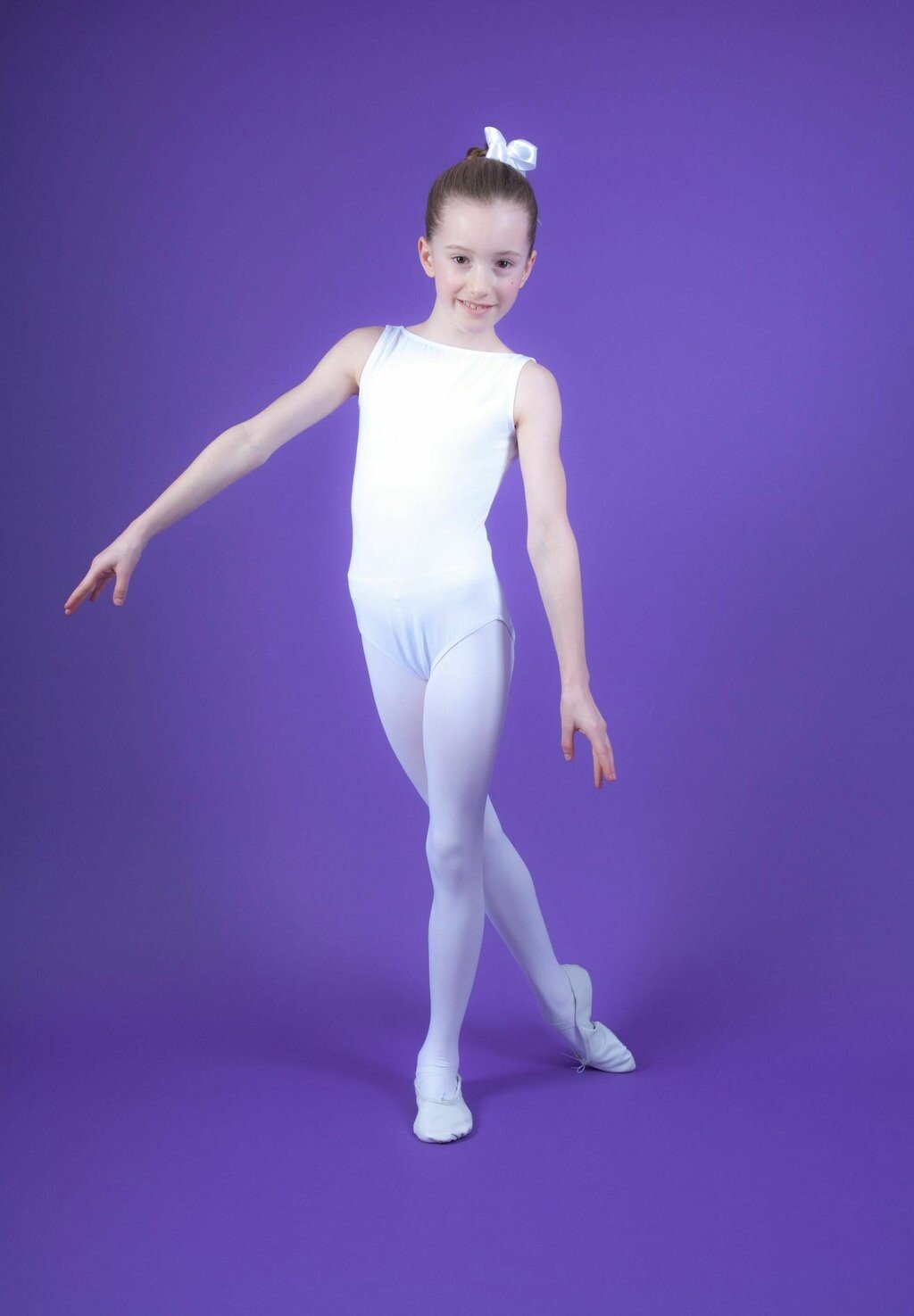 

Танцевальный купальник BALLETT TRIKOT LINDA Tanzmuster, цвет weiß