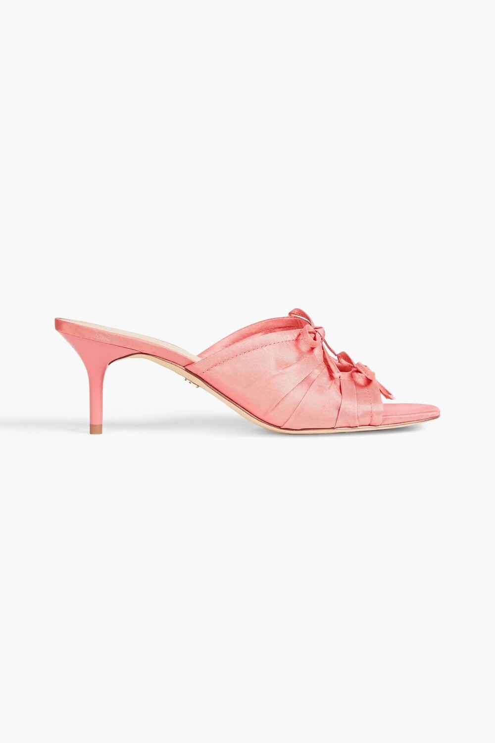 

Атласные мюли Pia с бантом Sam Edelman, розовый
