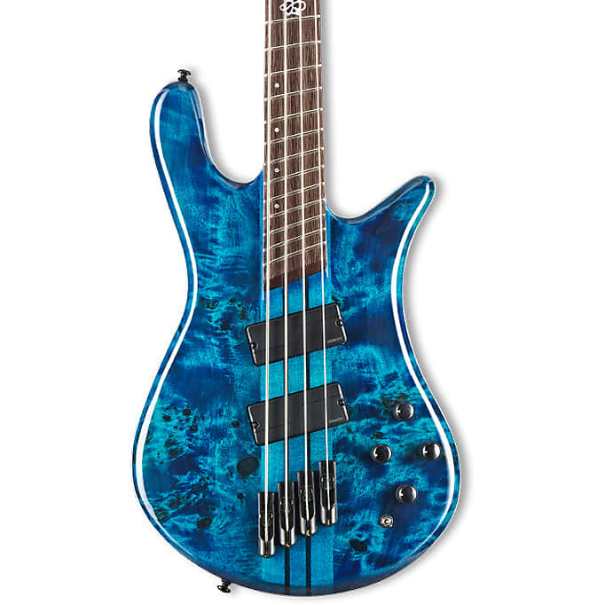 Басс гитара Spector NSDM4BKBL NS Dimension 4 - Black & Blue Gloss w/bag