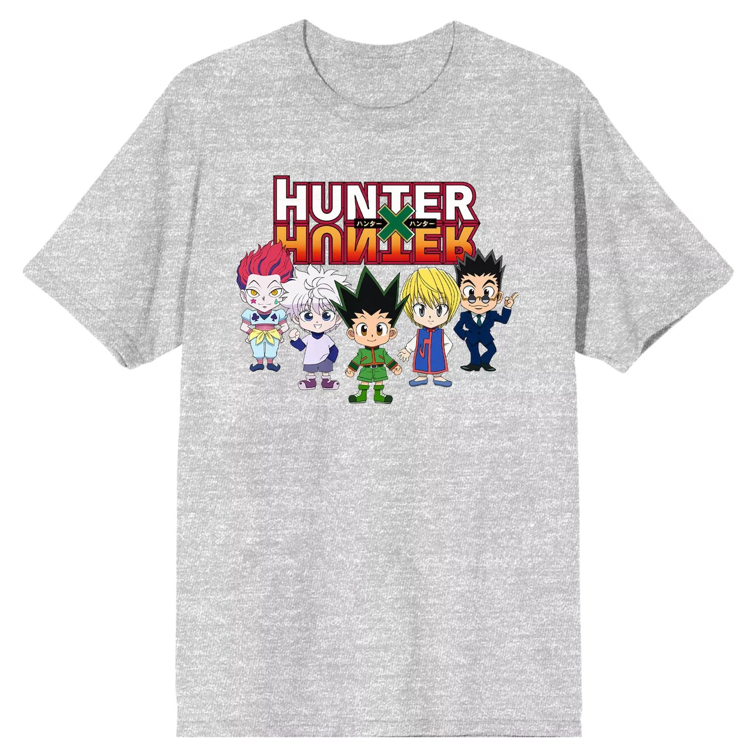 Мужская футболка Hunter X Hunter в стиле аниме Licensed Character толстовка мужская оверсайз с капюшоном винтажная повседневная уличная одежда с принтом японского аниме hunter x hunter hisoka свитшот в стиле манга