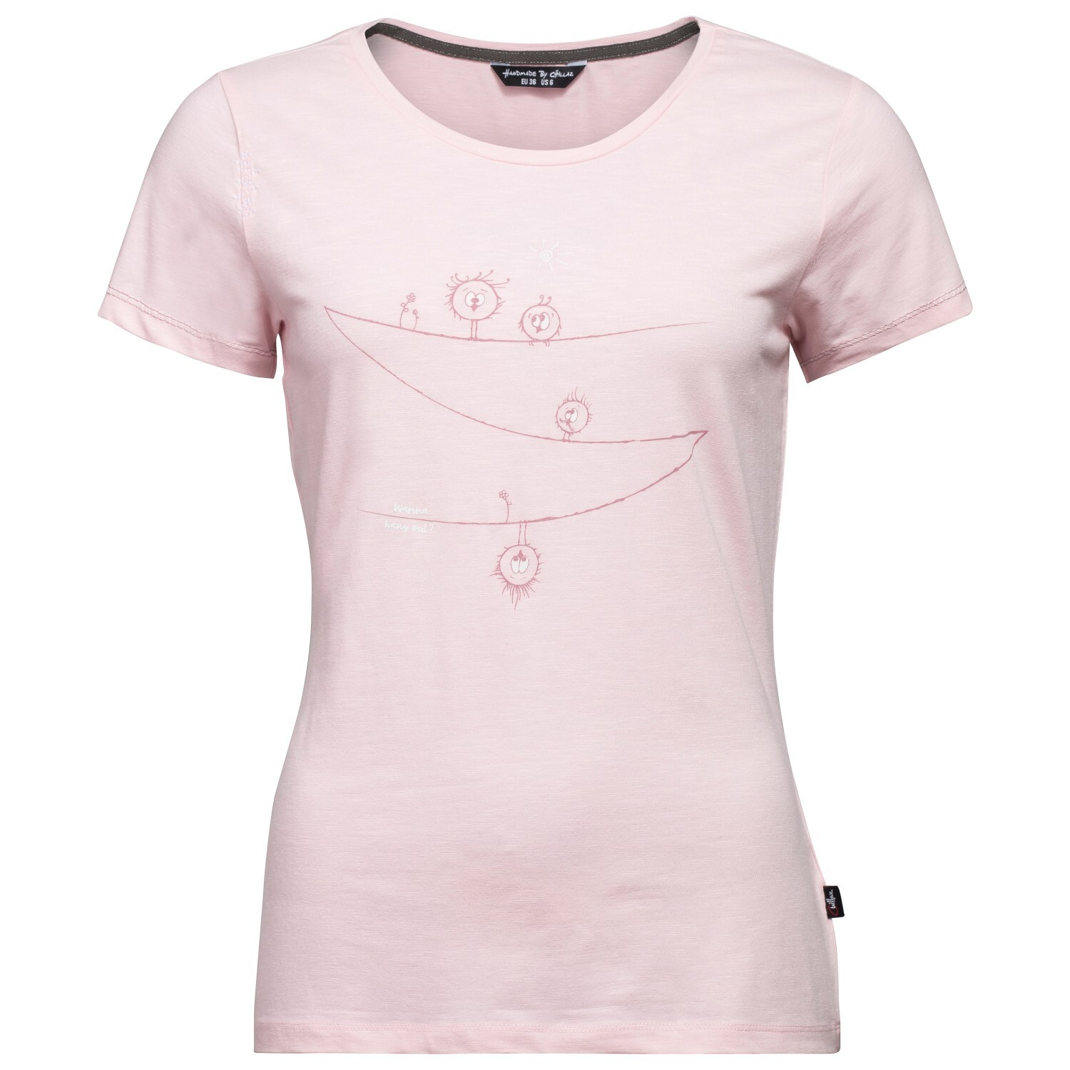 

Футболка Chillaz Women's Gandia Wanna Hang Out, цвет Rose