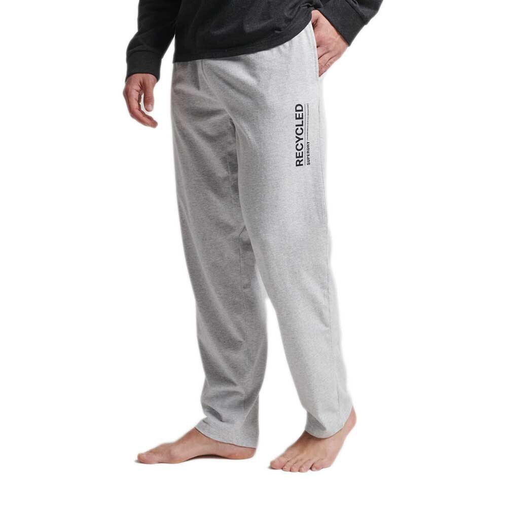 

Пижамные брюки Superdry Recycled Sleepwear Pant, серый