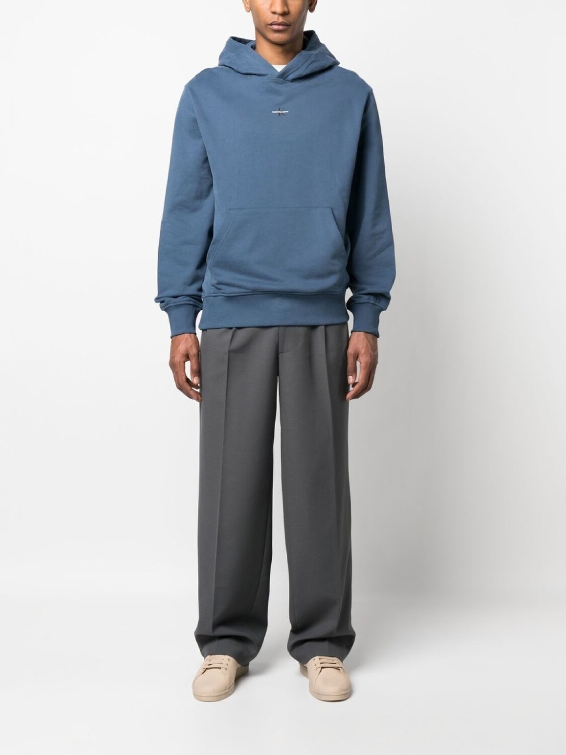 

Calvin Klein Jeans худи с логотипом, синий