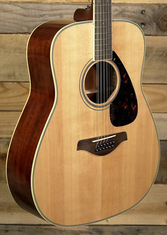 Акустическая гитара Yamaha FG820-12 12-String Acoustic Guitar Natural акустическая гитара 6 струнная davinci df 50c rd красная