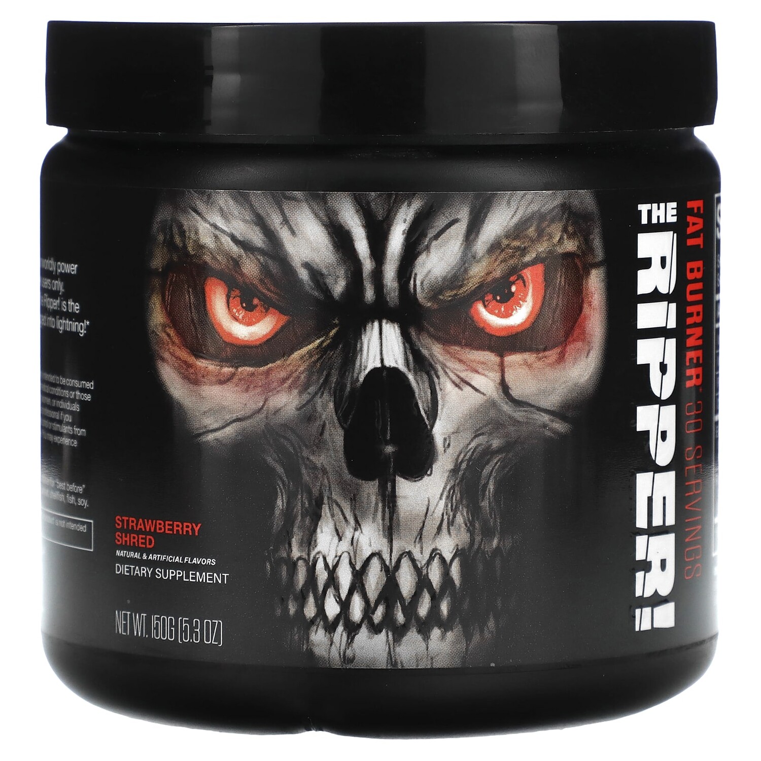 

The Ripper, жиросжигатель, клубничный клочок, 150 г (5,3 унции), JNX Sports