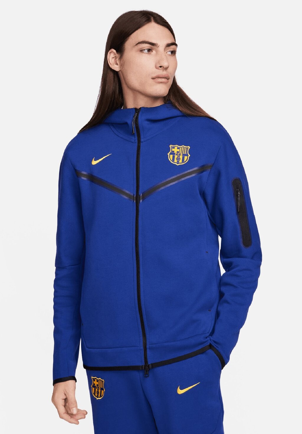 

Team Fc Barcelona Tech Nike, цвет deep royal blue university gold