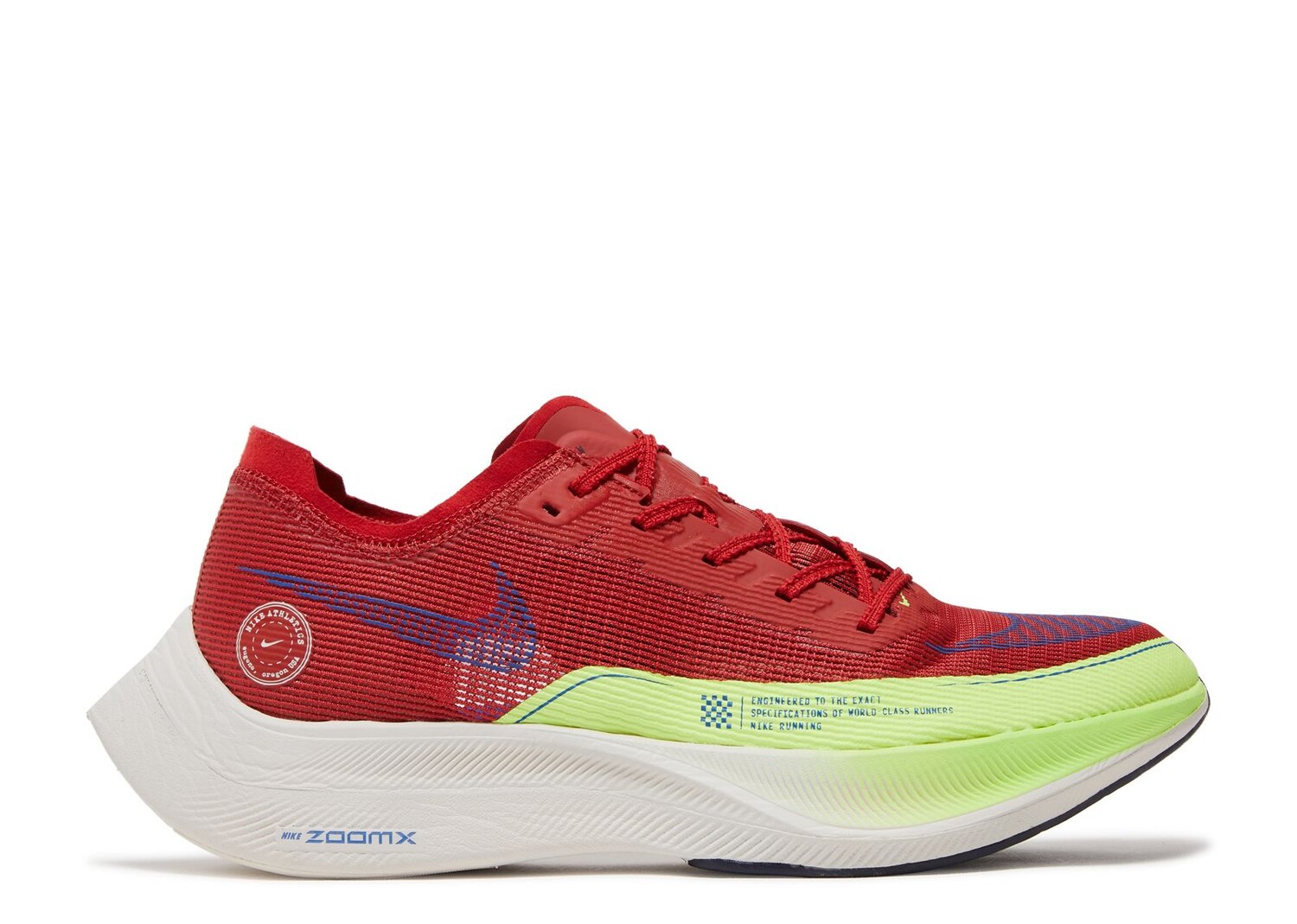 

Кроссовки Nike Zoomx Vaporfly Next% 2 'Red Clay Ghost Green', красный