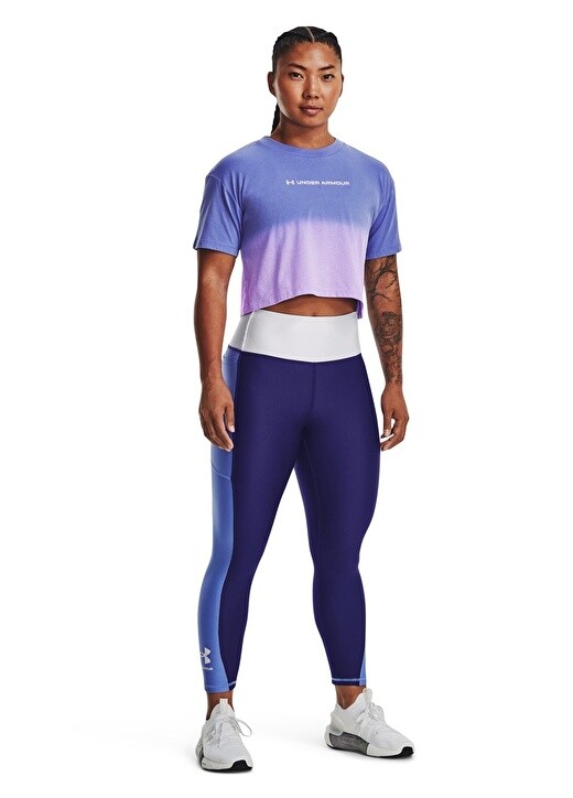 

Однотонная женская футболка с круглым вырезом Under Armour