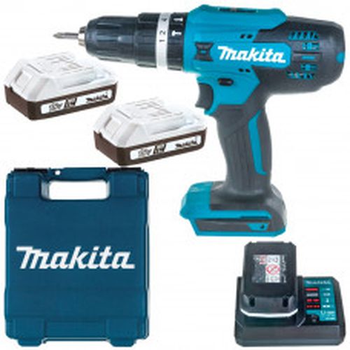 

Аккумуляторный ударный шуруповерт Makita HP488DWE