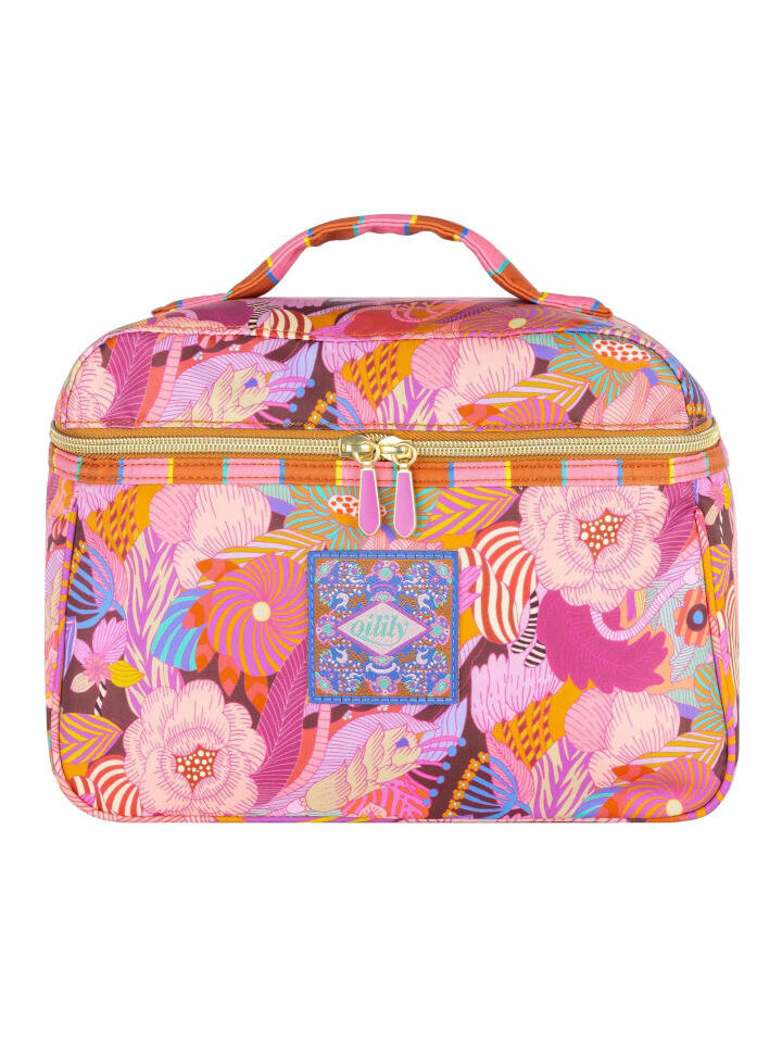 

Косметичка Oilily Cocos 28 cm, цвет decadent chocolate