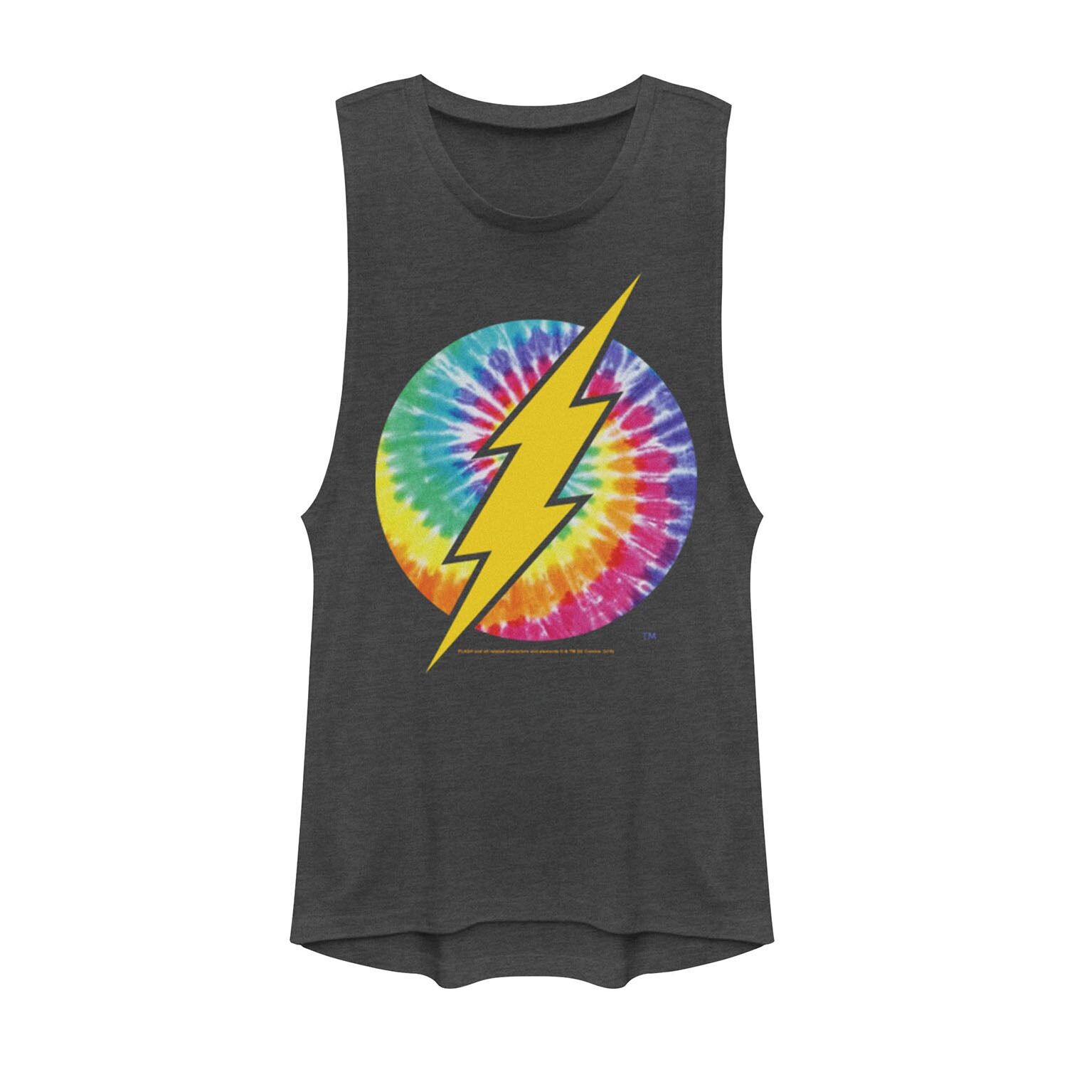 

Майка с мышцами и логотипом DC Comics для юниоров Flash Tie Dye Licensed Character