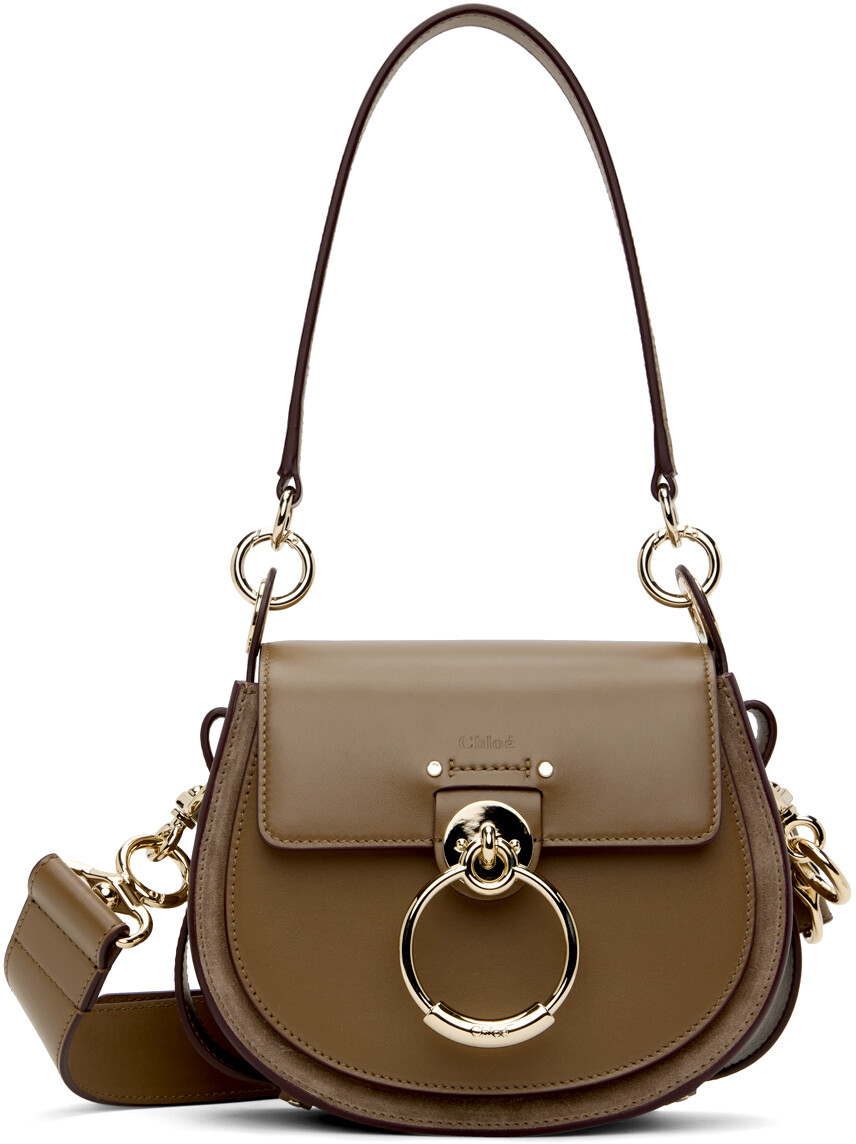 

Коричневая маленькая сумка Tess Chloe, цвет Dark nut