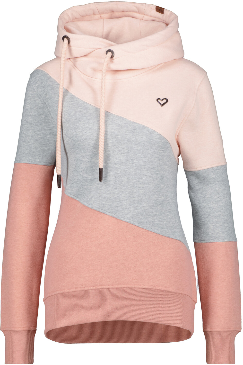 

Толстовка alife and kickin Kapuzen, Hoodie, Sweater,, Pullover, Kapuzenshirt StacyAK A, цвет mahagonium melange