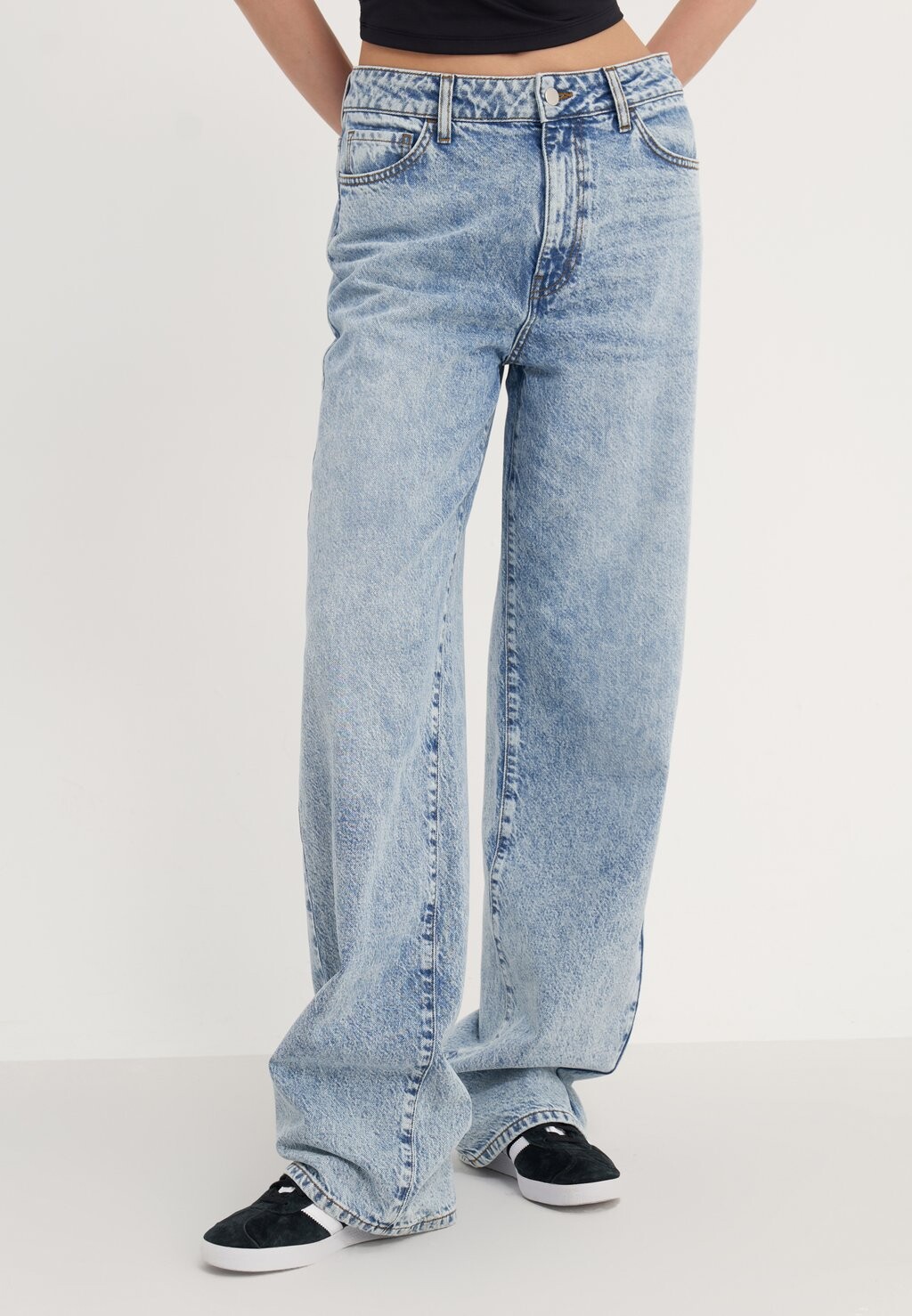 

Джинсы свободного покроя Even&Odd Tall, синий деним