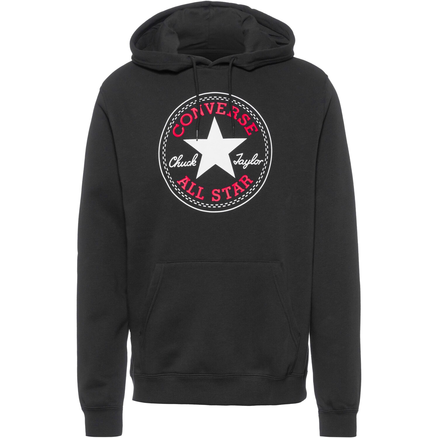

Толстовка Converse Hoodie All Star Patch, цвет converse black