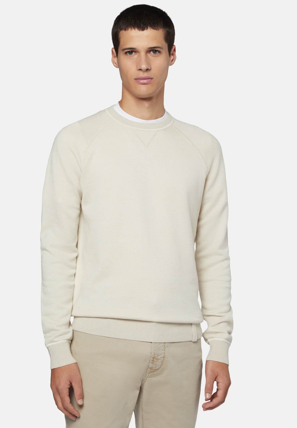 

Свитер And Crew Neck Boggi Milano, цвет sand