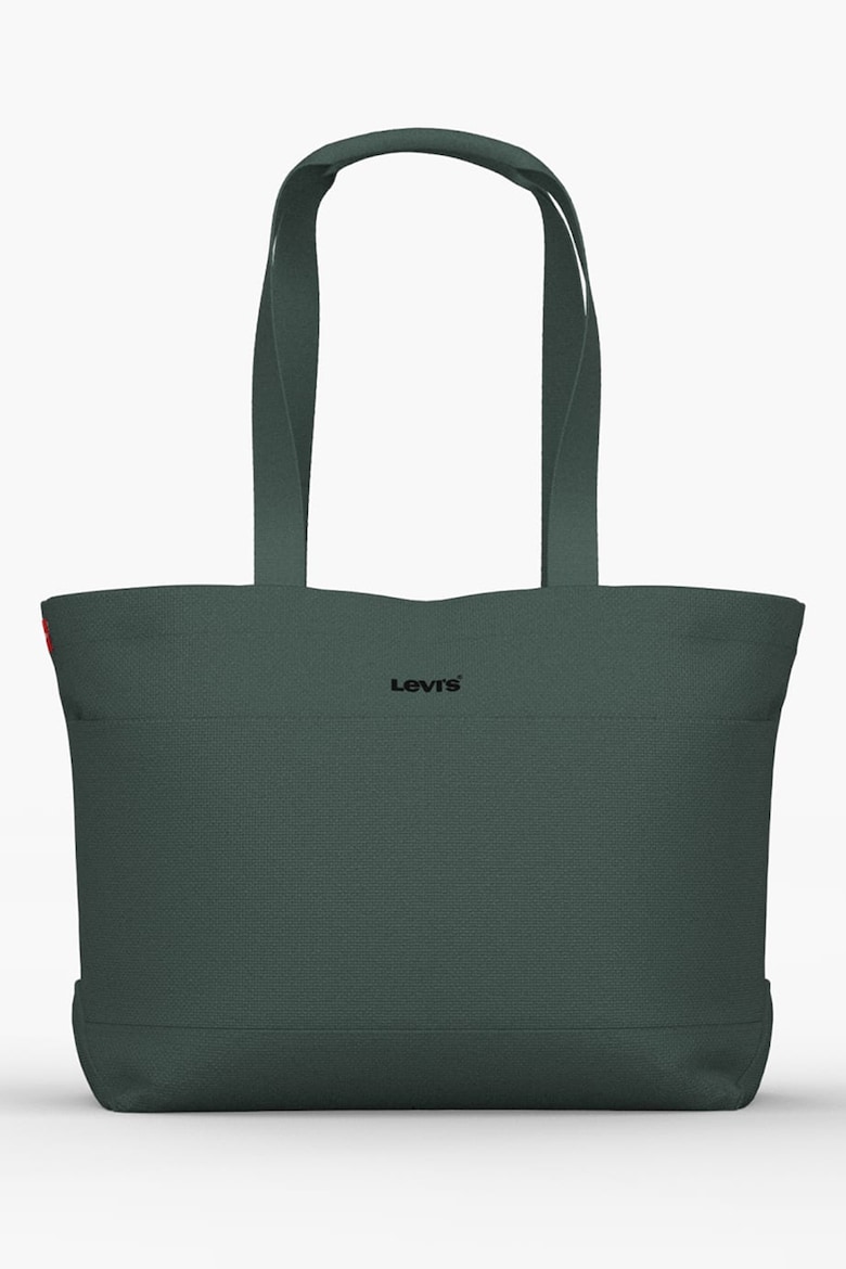 Хлопковая сумка для покупок Levi'S, зеленый цена и фото