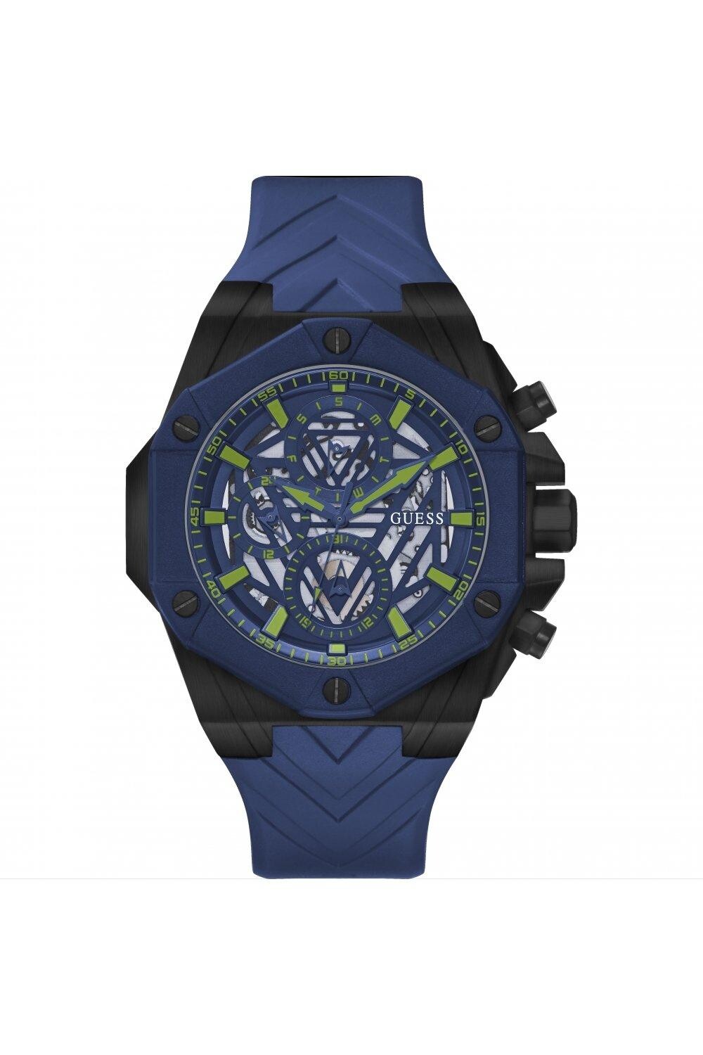 

Модные аналоговые кварцевые часы Formula Nylon - Gw0579G3 Guess, синий