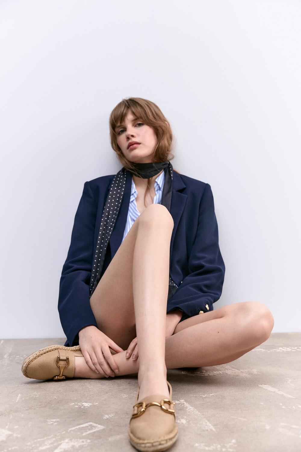 

Декоративные эспадрильи Zara, песочно-коричневый