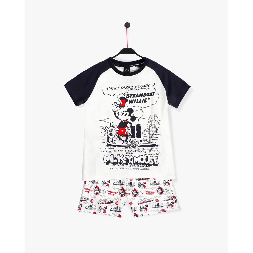 

Пижама с коротким рукавом Disney 100 Steamboat Willie, бежевый
