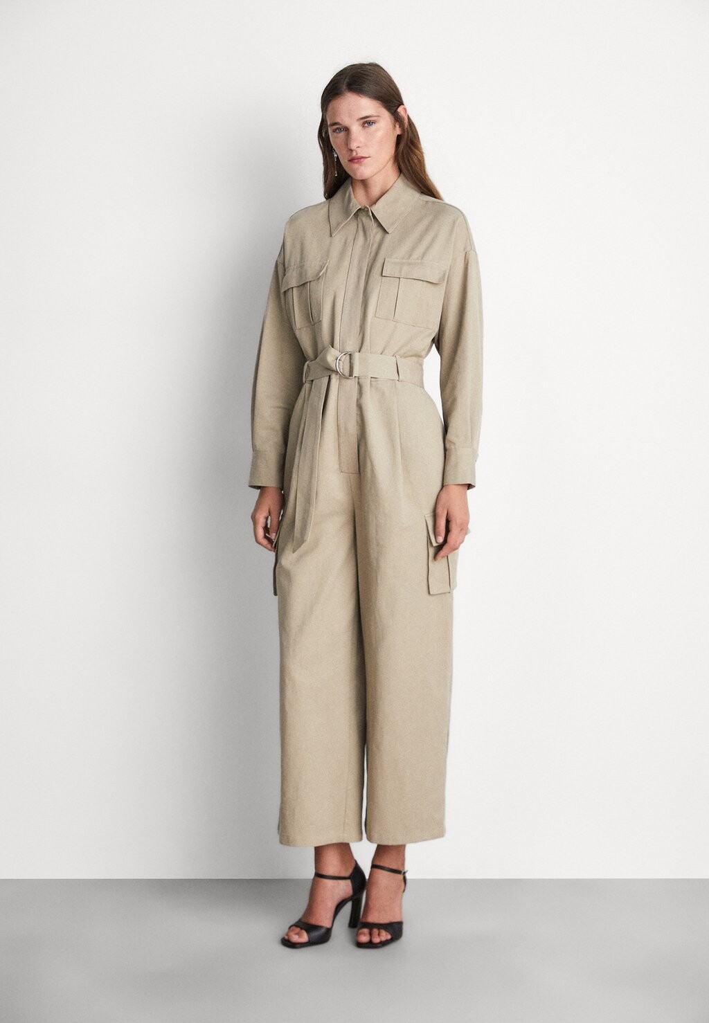 

Комбинезон Utility Woven Js Lenzing Tencel Carbon Zign Studio, бежевый