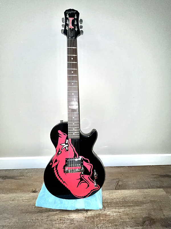 

Электрогитара Epiphone Limited Edition Collegiate Series “University of Arkansas” Les Paul Jr. - Brand New Never Used!! 2004