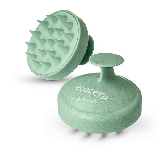 Щетка для кожи головы, зеленая Ecocera, Medi Scalp Brush