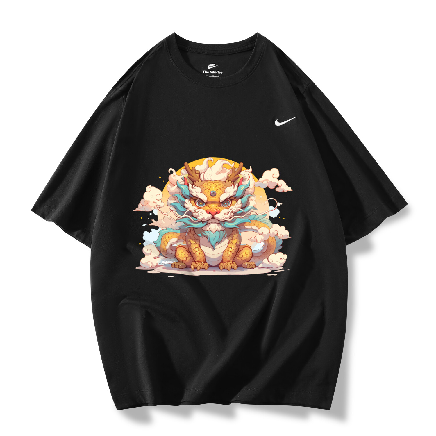 

Футболка мужская черная Nike, черный